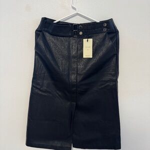 Pleather Skirt